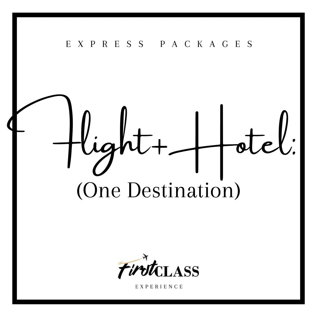 Flight + Hotel: 1 Destination
